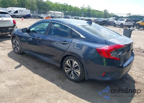 2017 Honda Civic Ex-L из США, поврежденный, VIN 19XFC1F78HE032385